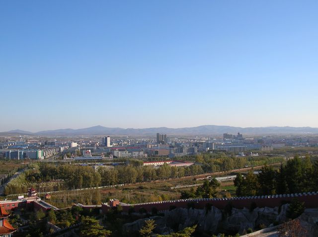 Вид на город Хуньчунь