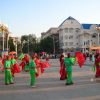 Национальные танцы на набережной г.Хэйхэ