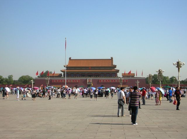 Площадь Тяньаньмэнь. Пекин
