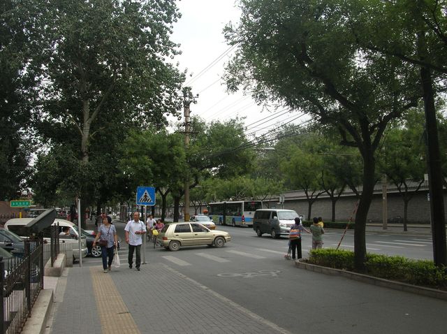 Улицы старого города возле Запретного города. Пекин