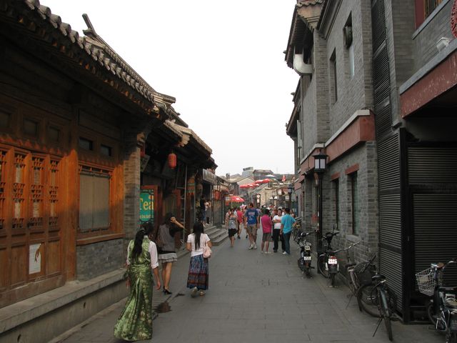 Туристический район старого города. Пекин
