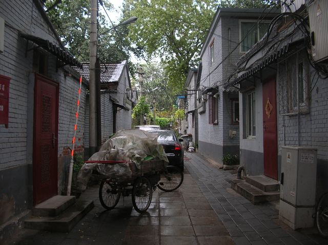 Кварталы старого города возле Храма Конфуция. Пекин