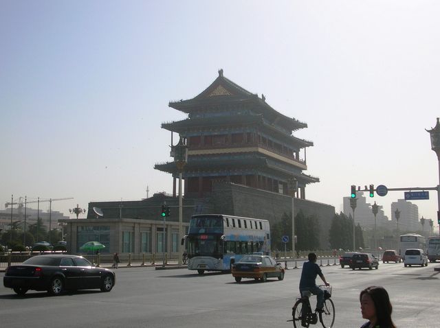 Главные солнечные ворота. Вид с улицы. Пекин