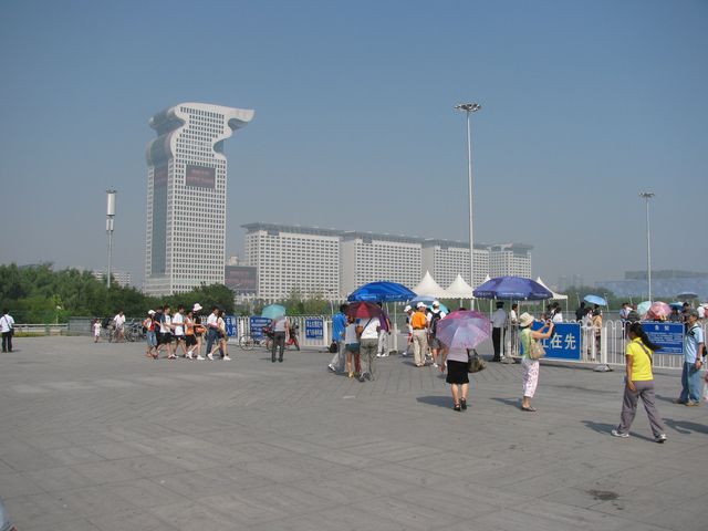 Самая дорогая гостиница на Олимпийской площади. Пекин