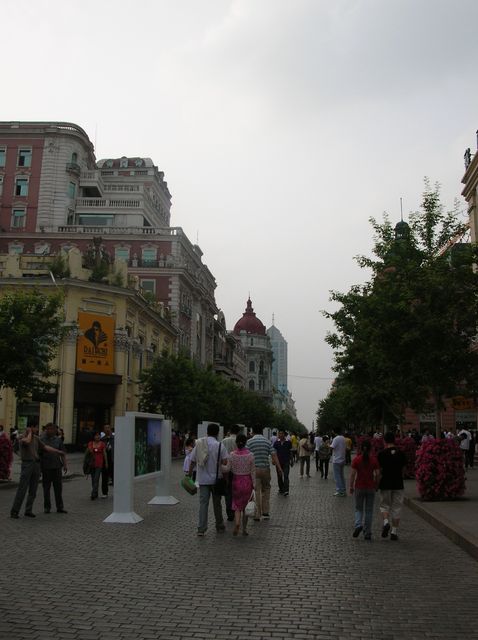 Пешеходная улица - Китайский Арбат. Харбин