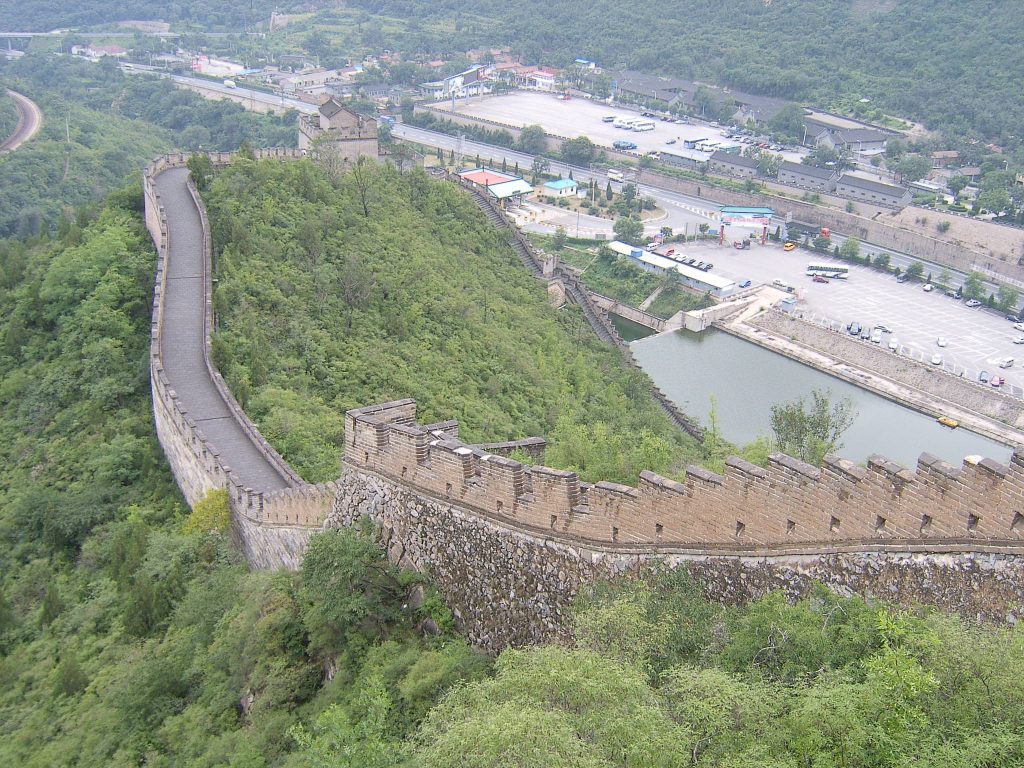 Участок Великой китайской стены возле Пекина