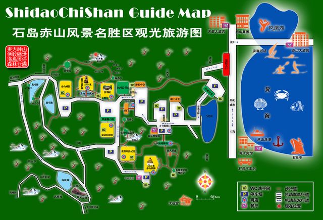 Карта территории Чишань
