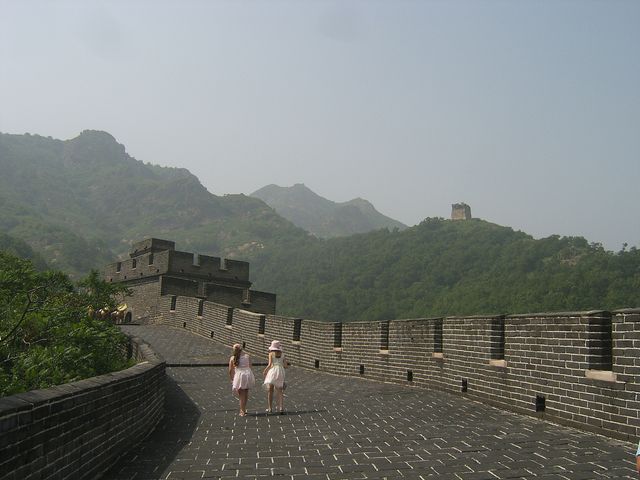 Участок Великой китайской стены возле Циньхуандао
