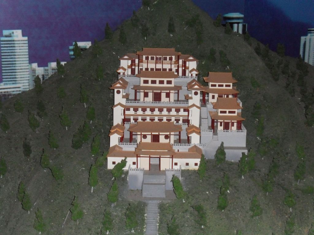Макет храма, город Шеньчжень