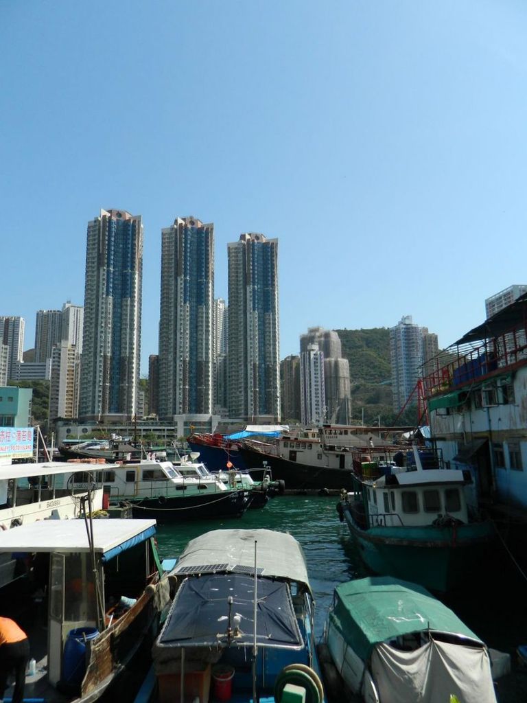Район Абердин в Гонконге