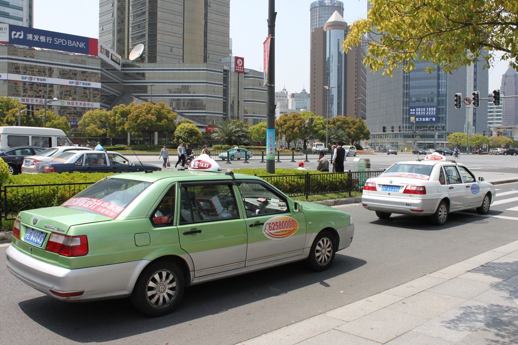Такси в Шанхае