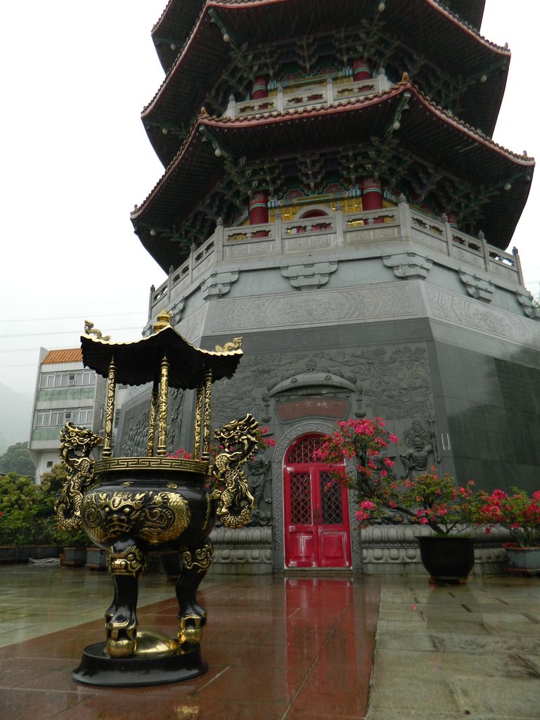 Китайская пагода в Западном монастыре