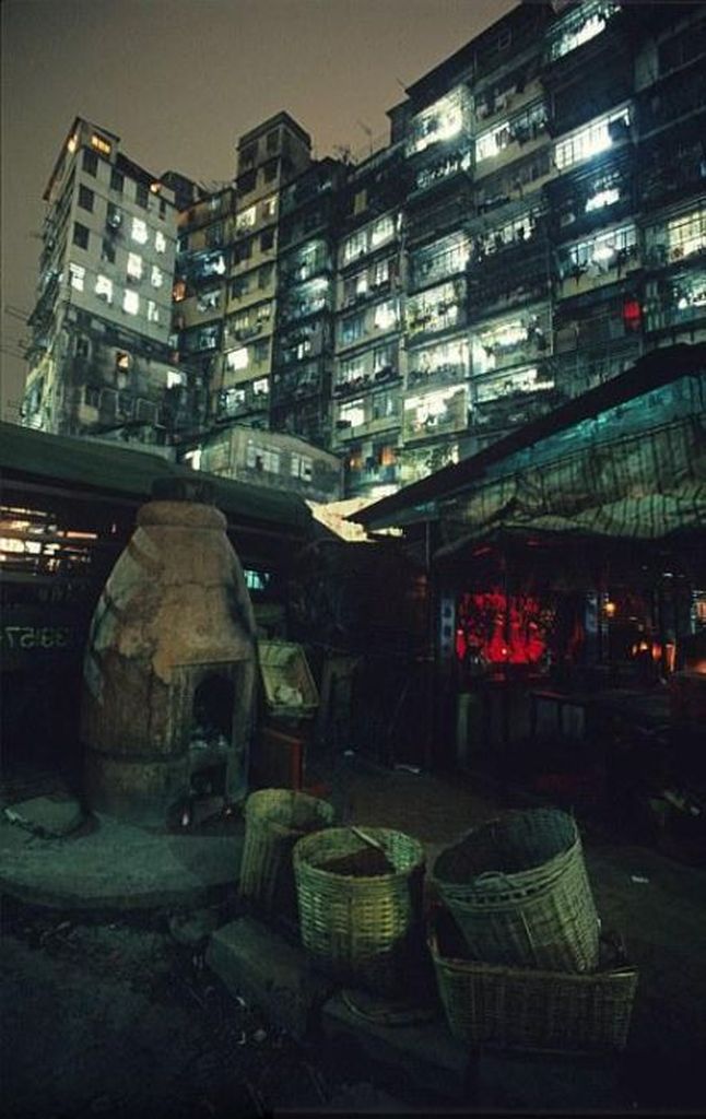 Ныне снесенный город-крепость старого Гонконга