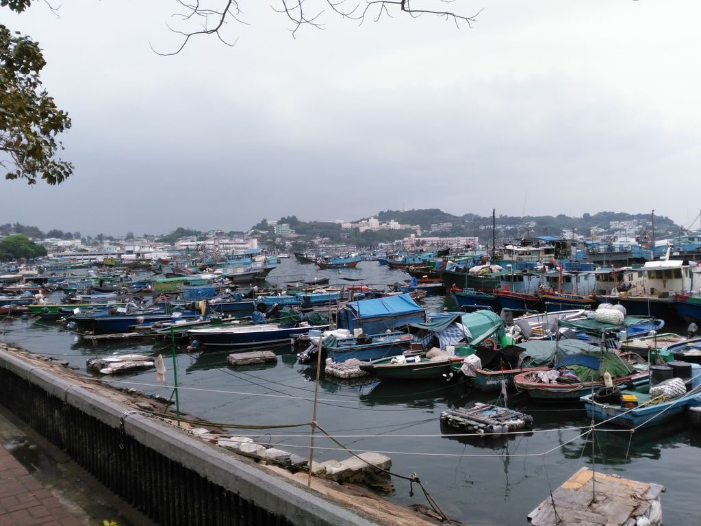 Рыбацкие лодки на острове Ченг Чау