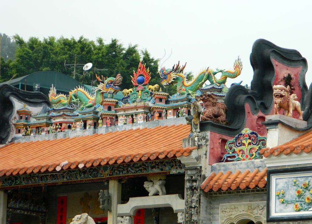 Yuk Hui Temple на острове Ченг Чау, Гонконг