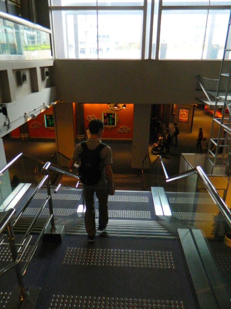 Лестница в Hong Kong Science Museum