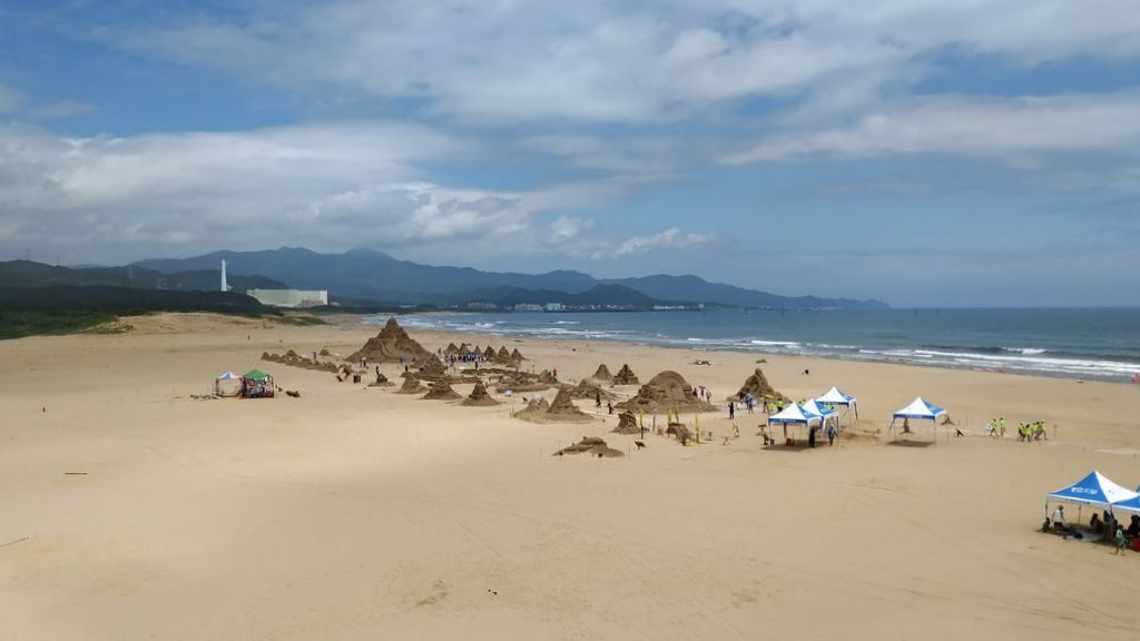 Международный фестиваль песчаных скульптур, Fulong Beach, Тайвань
