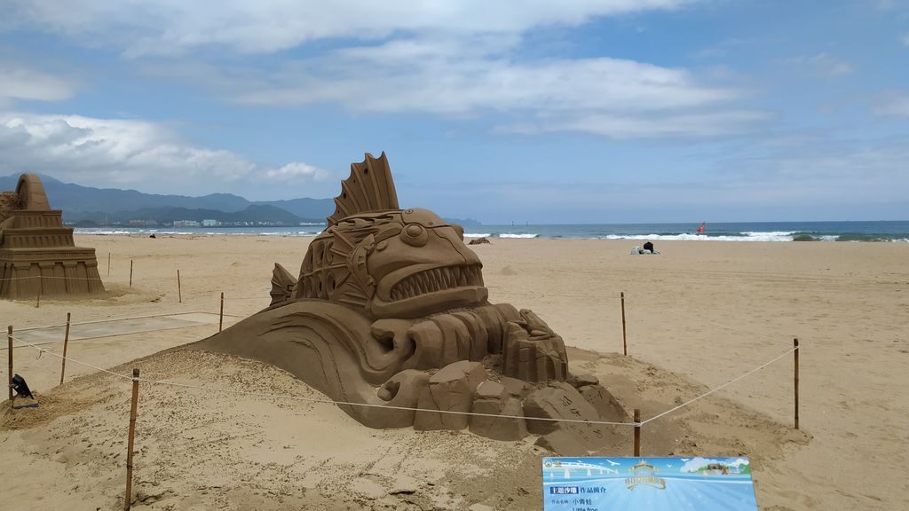 Фестиваль песчаных скульптур на пляже Фулонг, Тайвань