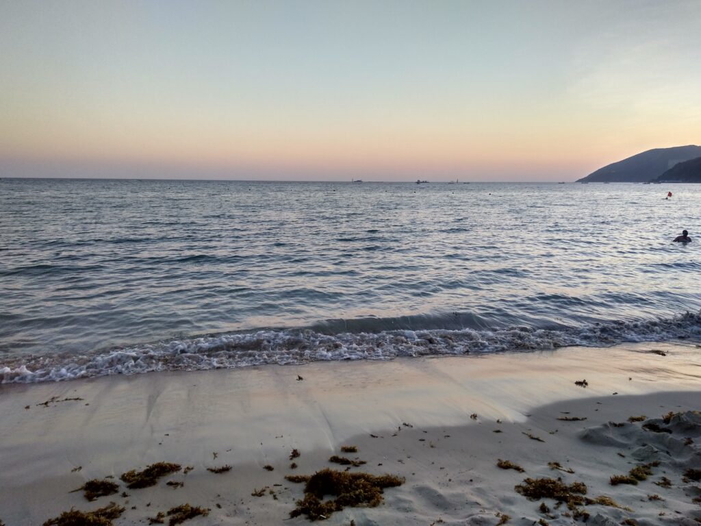 Море на Хайнане в феврале
