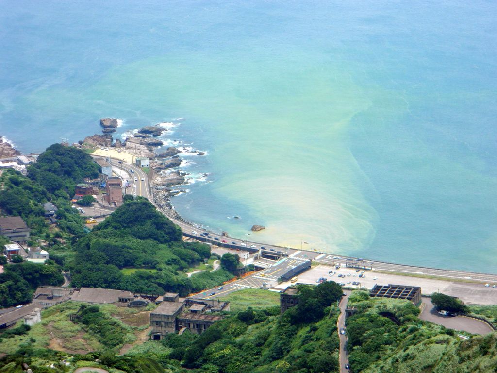 Вид на Yin and Yang Sea, Тайвань