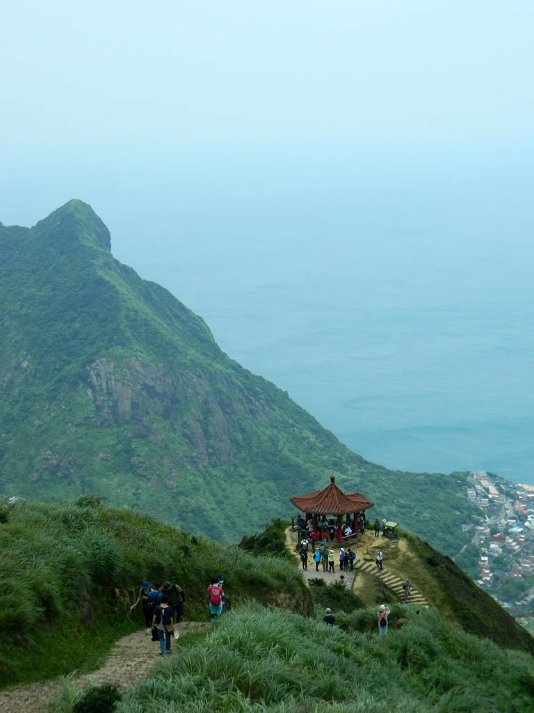 Вид с Teapot Mountain Peak, Тайвань